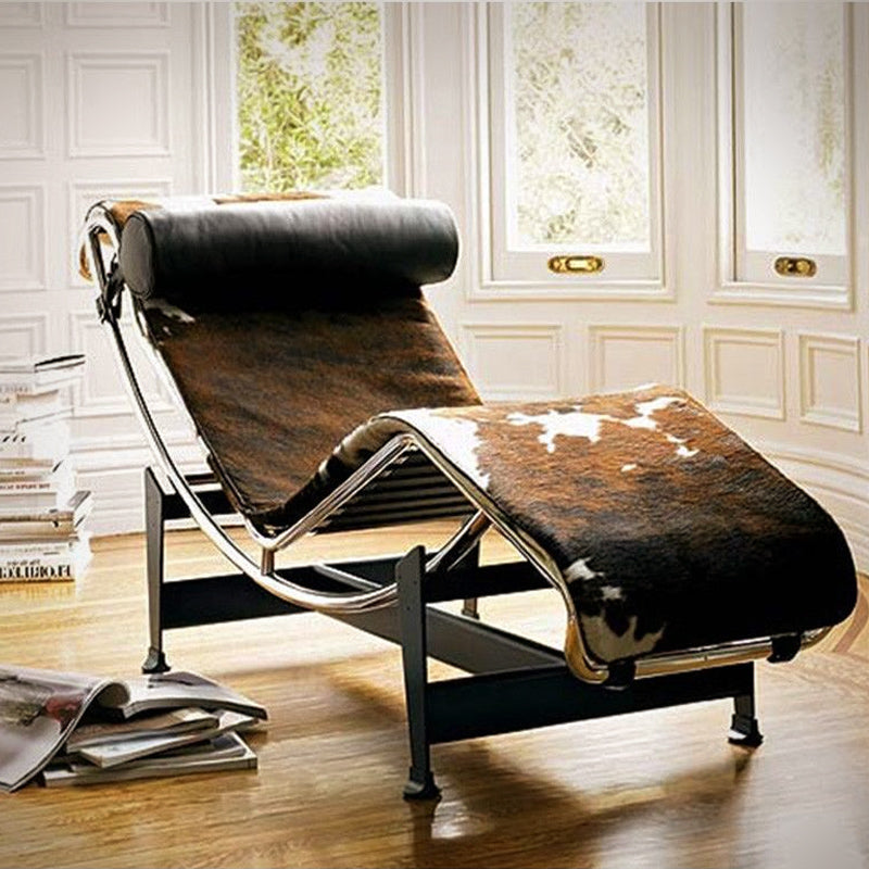 Poltrona LC4 Chaise Longue Cuero/pelo